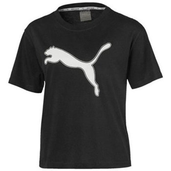 Clothing Women Short-sleeved t-shirts Puma Modern Sports Logo Tee Black