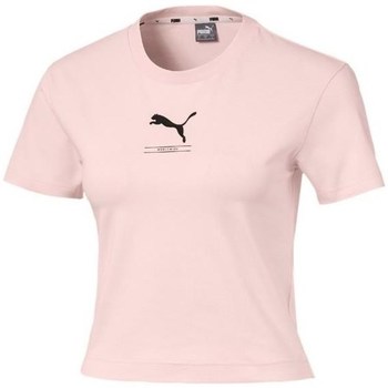 Clothing Women Short-sleeved t-shirts Puma Nutility Fitted Tee Pink