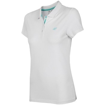 Clothing Women Short-sleeved t-shirts 4F TSD007 White