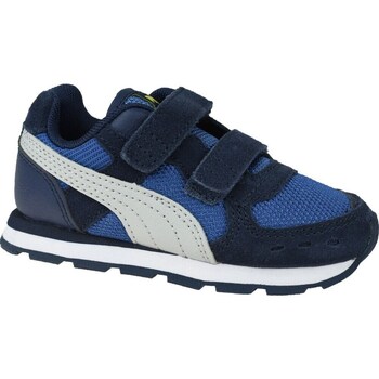 Shoes Children Low top trainers Puma Vista V Infants Navy blue, Blue