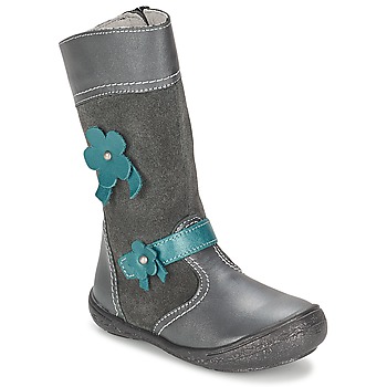 Shoes Girl High boots Citrouille et Compagnie RINDAR Grey
