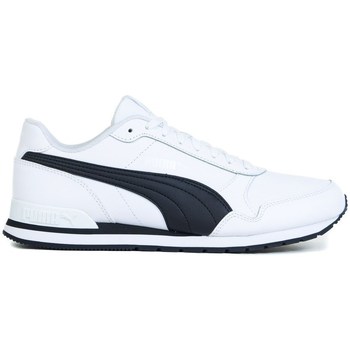 Shoes Men Low top trainers Puma ST Runner V2 Full L White, Black