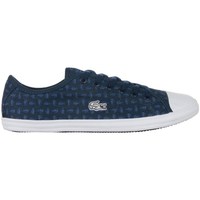 Shoes Women Low top trainers Lacoste Ziane Sneaker 116 2 Spw White, Navy blue