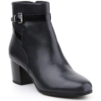 geox  d petalus  women's low ankle boots in black