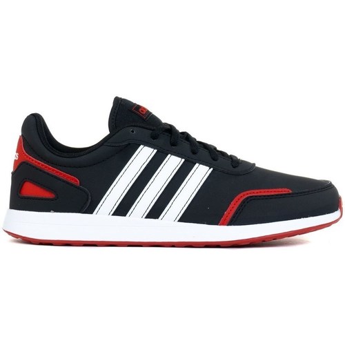 Shoes Children Low top trainers adidas Originals VS Switch 3 K Red, White, Black