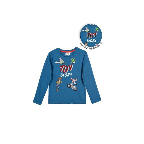 Clothing Boy Long sleeved tee-shirts TEAM HEROES  TOY STORY Blue