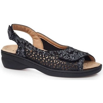 Calzamedi  JUANETES ELASTICA SANDALS  women's Sandals in Black. Sizes available:3.5,4,5,6,6.5,7.5,8,2.5