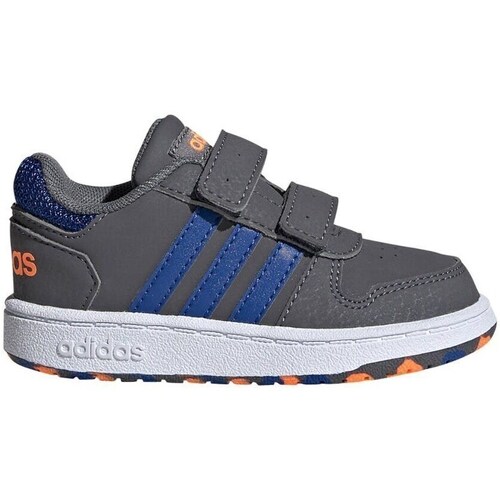 Shoes Children Low top trainers adidas Originals Hoops 20 Cmf I Grey
