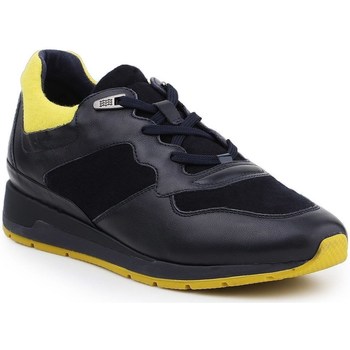 Shoes Men Low top trainers Geox D Shahira Black, Yellow