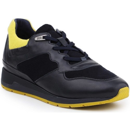 Shoes Men Low top trainers Geox D Shahira Yellow, Black
