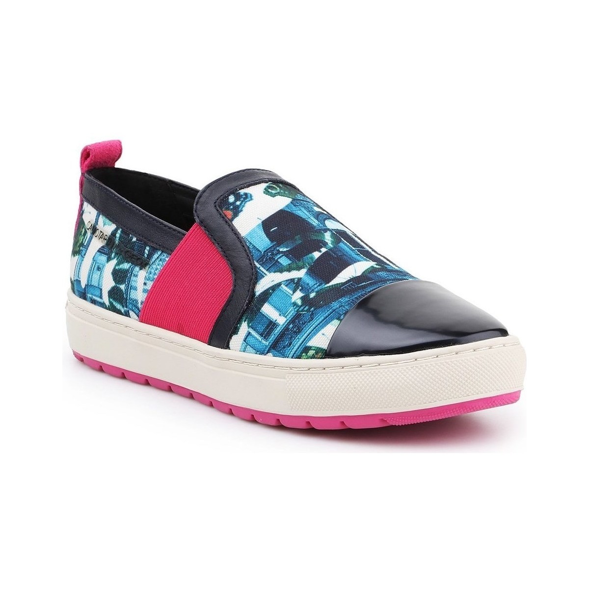 geox  d breeda  women's shoes (trainers) in multicolour