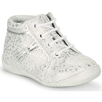 GBB  ACINTA  girls's Children's Shoes (High-top Trainers) in Silver