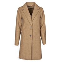 Clothing Women Coats Only ONLCARRIE BONDED Camel
