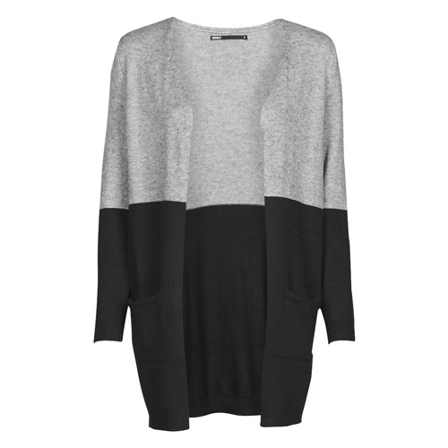 Clothing Women Jumpers Only ONLQUEEN Black / Grey