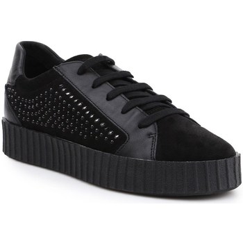 Shoes Women Low top trainers Geox D Hidence Black