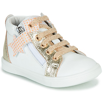 GBB  VALA  girls's Children's Shoes (High-top Trainers) in White