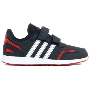 Shoes Children Low top trainers adidas Originals VS Switch 3 C Black, Red, White