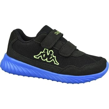 Shoes Children Low top trainers Kappa Cracker II BC K Black, Blue