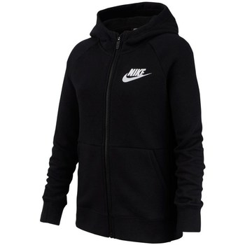 Clothing Girl Sweaters Nike Sportswear Black