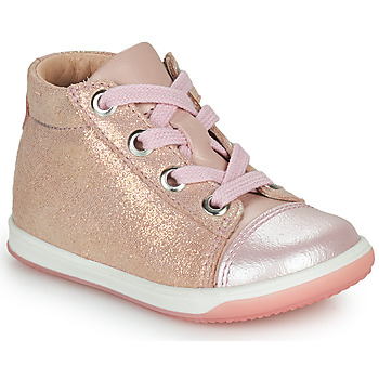 Little Mary  VITAMINE  girls's Children's Shoes (High-top Trainers) in Pink