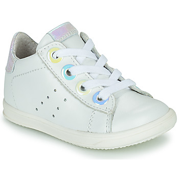 Little Mary  DOROTHE  girls's Children's Shoes (High-top Trainers) in White