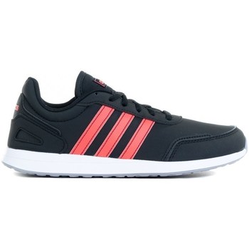 Shoes Children Low top trainers adidas Originals VS Switch 3K Black, Red