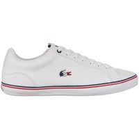 Shoes Men Low top trainers Lacoste Lerond Red, White
