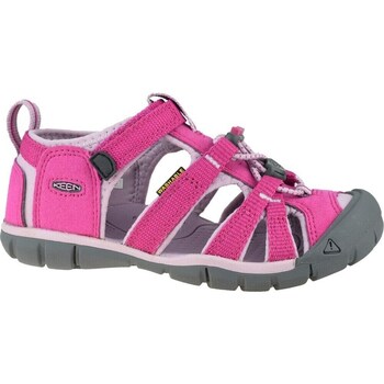 Shoes Children Outdoor sandals Keen Seacamp II Cnx JR Grey, Pink