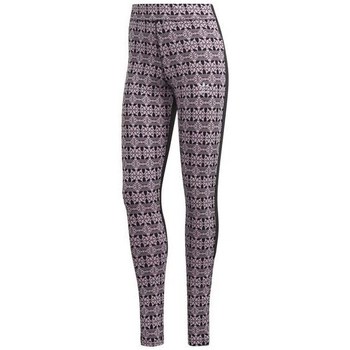 Clothing Women Trousers adidas Originals Aop Tights Brown