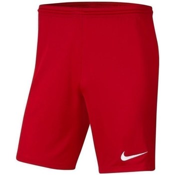 Clothing Boy Cropped trousers Nike JR Park Iii Knit Red