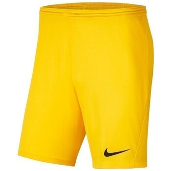 Clothing Boy Cropped trousers Nike JR Park Iii Knit Yellow