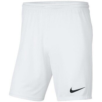 Clothing Boy Cropped trousers Nike JR Park Iii Knit White