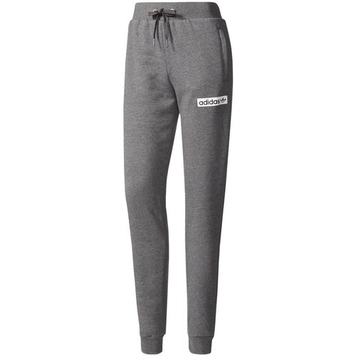 Clothing Women Trousers adidas Originals Fleece Grey