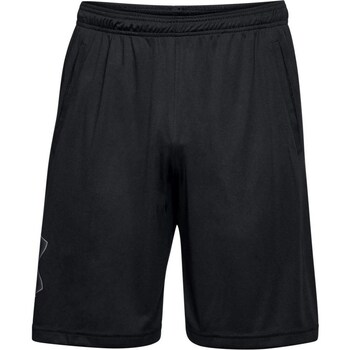 Clothing Men Cropped trousers Under Armour Tech Graphic Short Black