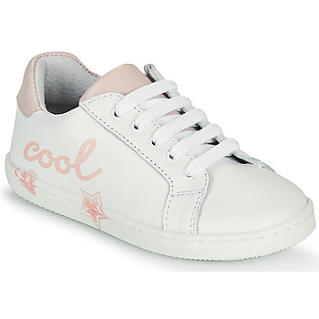 GBB  EDONIA  girls's Children's Shoes (Trainers) in White
