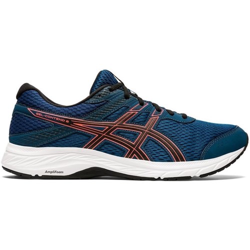 Shoes Men Running shoes Asics Gel Contend 6 Blue, White