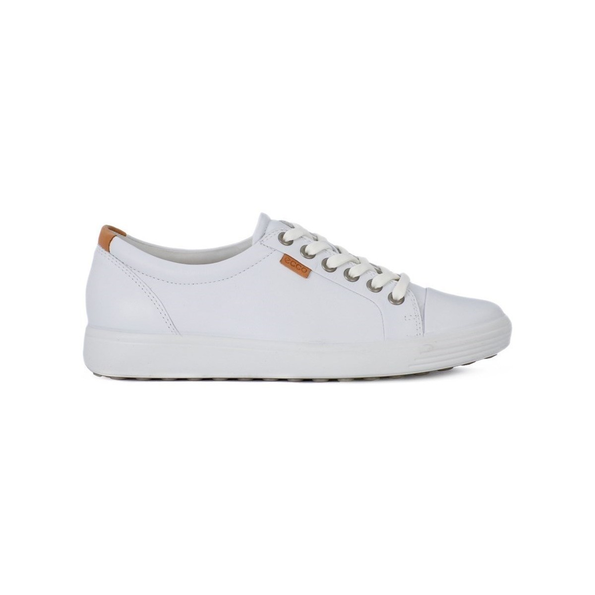 Shoes Women Low top trainers Ecco Soft 7 White