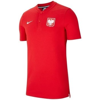 Clothing Men Short-sleeved t-shirts Nike Polska Modern Polo Red