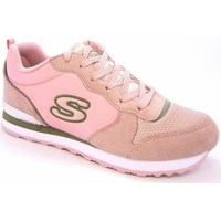 Shoes Women Low top trainers Skechers Step N Fly Pink