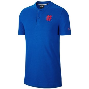 Nike  England Modern Polo  men's T shirt in Blue