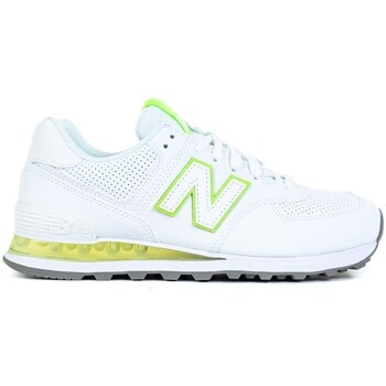 Shoes Women Low top trainers New Balance 574 Green, White