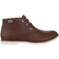 Shoes Women Mid boots Lacoste Sherbrook HI SB Brown