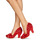 Shoes Women Heels Irregular Choice NICK OF TIME Red