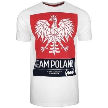 Clothing Men Short-sleeved t-shirts Monotox Eagle Stamp White, Red, Black