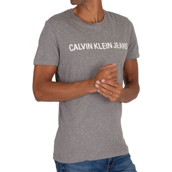 Calvin Klein Jeans Core Institutional T-Shirt grey