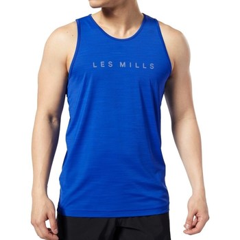 Clothing Men Short-sleeved t-shirts Reebok Sport Les Mills Activchill Blue