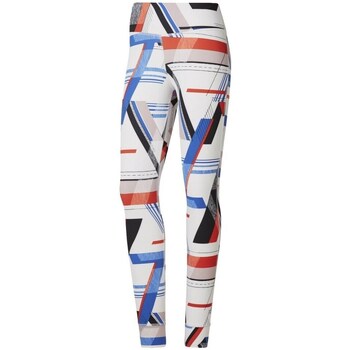 Clothing Women Trousers Reebok Sport One Series Lux Bold White, Red, Blue