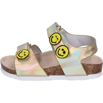 Shoes Girl Sandals Smiley BK511 Gold