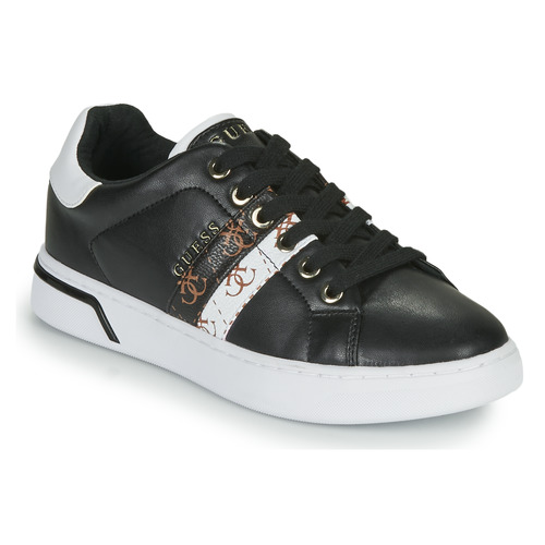 Shoes Women Low top trainers Guess REEL Black