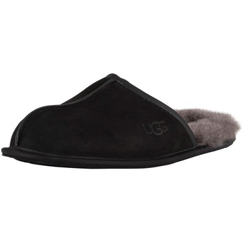 UGG  Scuff Leather Slippers  men's Slippers in Black